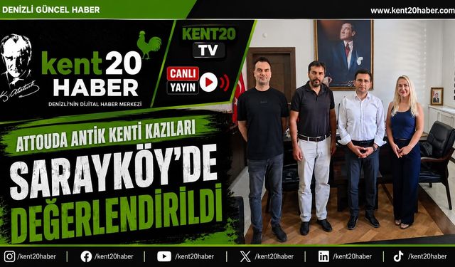 Attouda Antik Kenti Kazıları Sarayköy’de Değerlendirildi