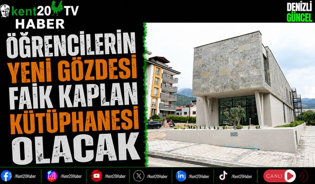Öğrencilerin Yeni Gözdesi Faik Kaplan Kütüphanesi Olacak