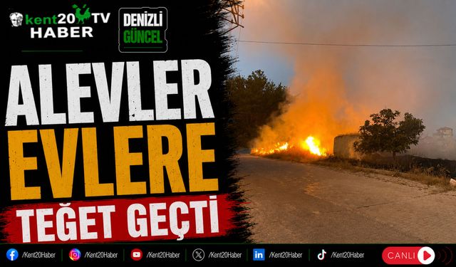 Alevler Evlere Teğet Geçti