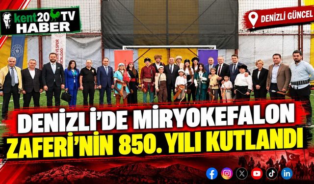 Denizli'de Miryokefalon Zaferi'nin 850. Yılı Kutlandı