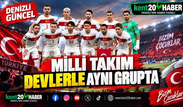 A MİLLİ TAKIM ULUSLAR LİGİ’NDE DEVLERLE AYNI GRUPTA