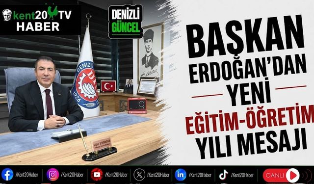 Başkan Erdoğan’dan yeni eğitim-öğretim yılı mesajı