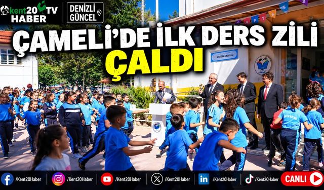 Çameli’de ilk ders zili çaldı