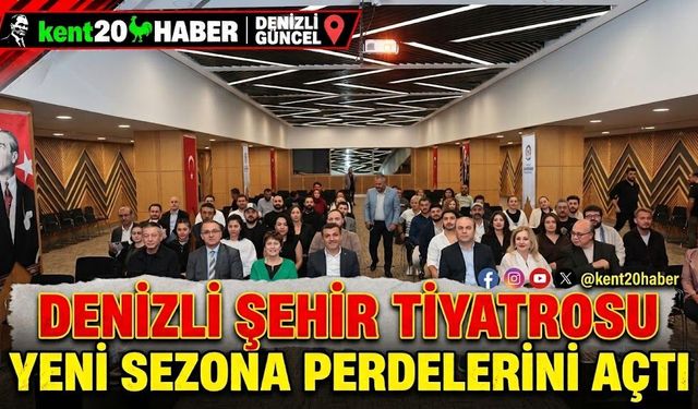 Denizli Şehir Tiyatrosu Yeni Sezona Perdelerini Açtı