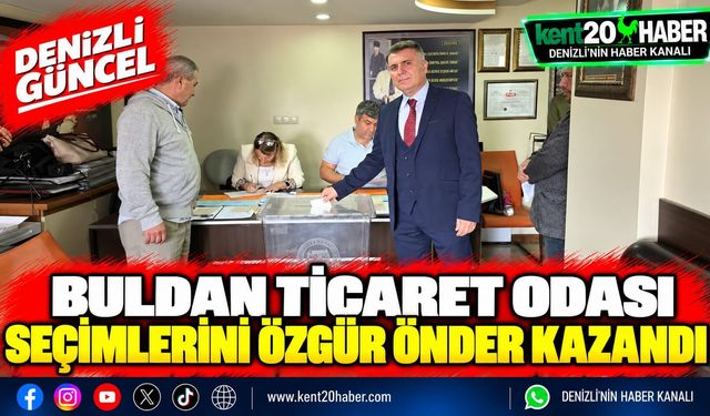Buldan Ticaret Odası seçimlerini Özgür Önder kazandı