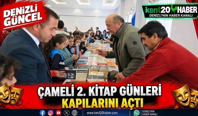 Çameli 2. Kitap Günleri kapılarını açtı