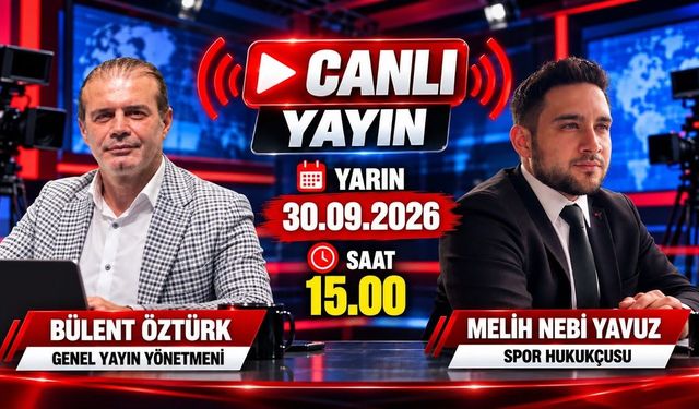 SPOR - GÜNDEM SPOR HUKUKÇUSU AV. MELİH NEBİ YAVUZ