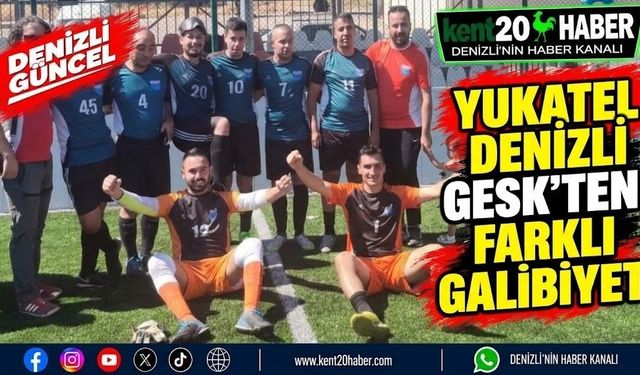 Yukatel Denizli GESK’ten Farklı Galibiyet