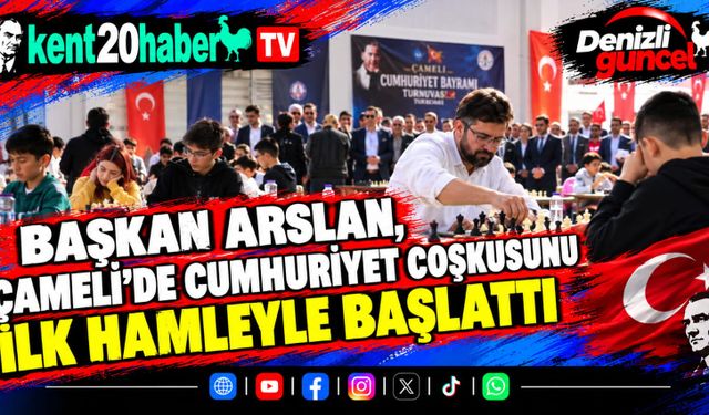 Başkan Arslan, Çameli’de Cumhuriyet Coşkusunu İlk Hamleyle Başlattı