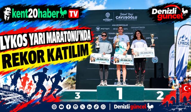 Lykos Yarı Maratonu'nda Rekor Katılım
