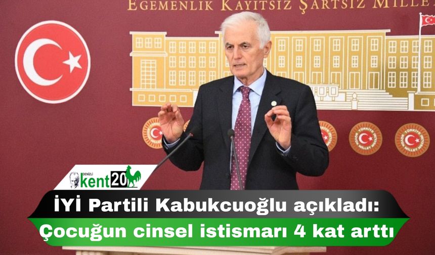 Kan donduran raporu İYİ Partili Kabukcuoğlu açıkladı: Çocuğun cinsel istismarı 4 kat arttı