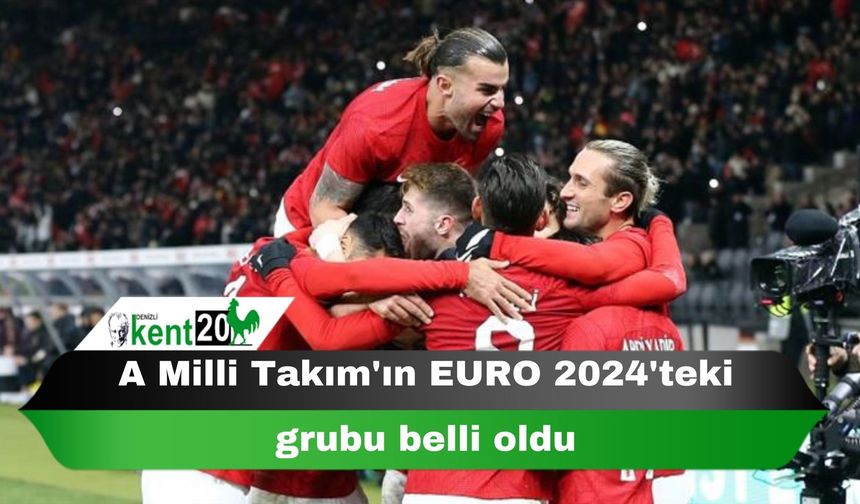 A Milli Takım'ın EURO 2024'teki grubu belli oldu!