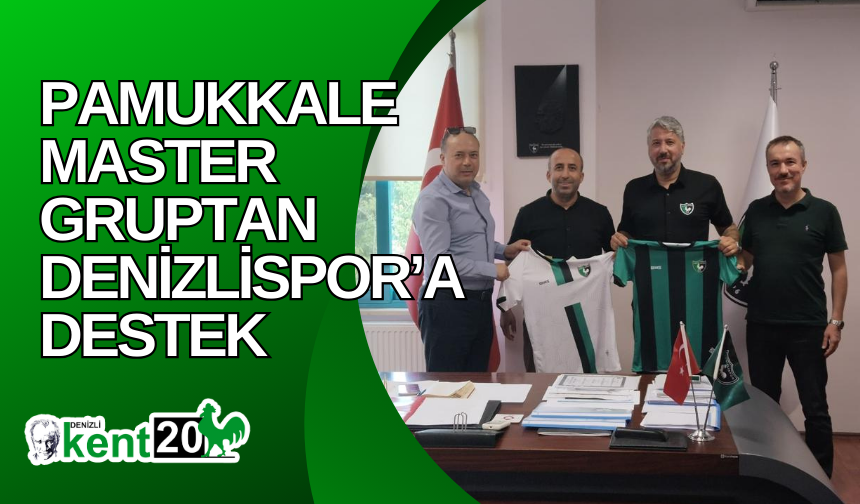 Pamukkale Master Gruptan Denizlispor!a Destek