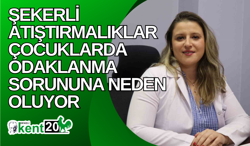 Şekerli atıştırmalıklar çocuklarda odaklanma sorununa neden oluyor