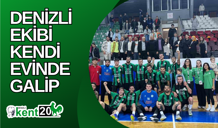 Denizli ekibi kendi evinde galip