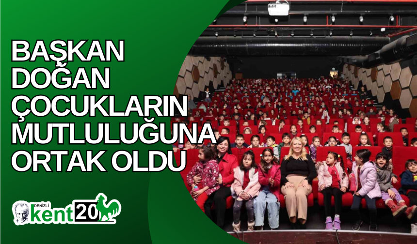 Başkan Doğan çocukların mutluluğuna ortak oldu