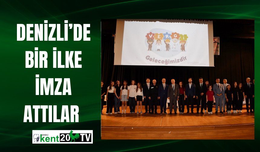 Denizli’de bir ilke imza attılar