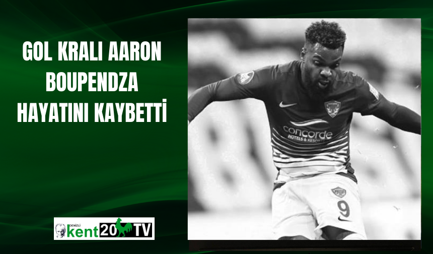 Gol Kralı Aaron Boupendza Hayatını Kaybetti