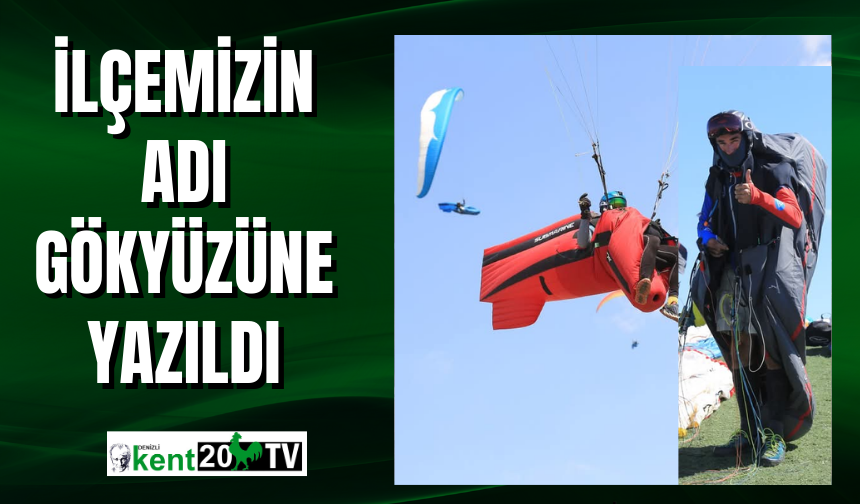 İlçemizin  Adı  Gökyüzüne Yazıldı