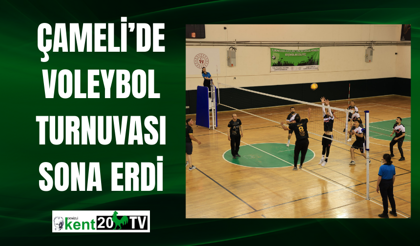 ÇAMELİ’DE VOLEYBOL TURNUVASI SONA ERDİ