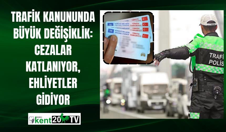 Trafik Kanununda Büyük Değişiklik: Cezalar Katlanıyor, Ehliyetler Gidiyor