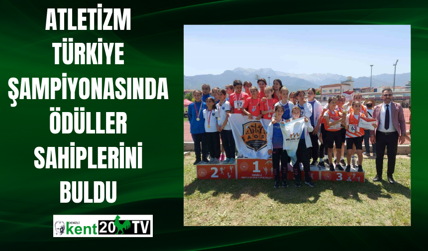 Atletizm Türkiye Şampiyonasında ödüller sahiplerini buldu