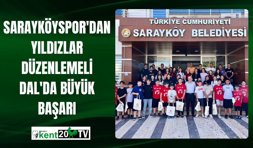 Sarayköyspor'dan Yıldızlar Düzenlemeli Dal'da Büyük Başarı