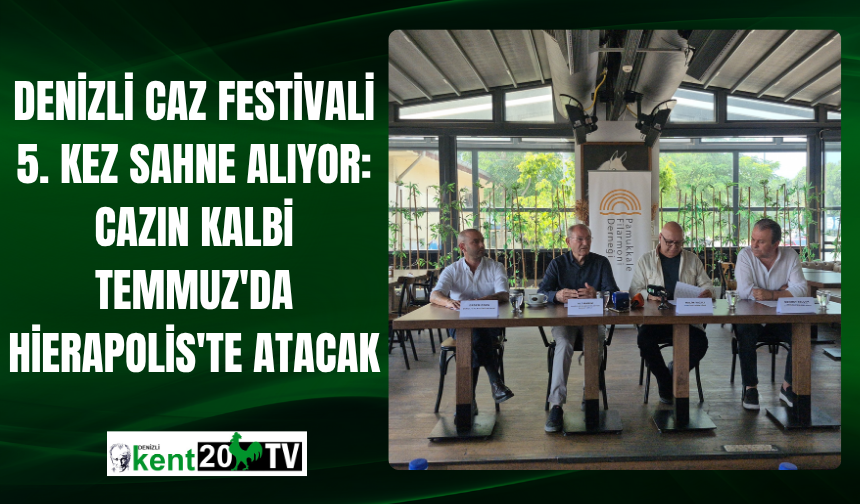 Denizli Caz Festivali 5. Kez Sahne Alıyor: Cazın Kalbi Temmuz'da Hierapolis'te Atacak