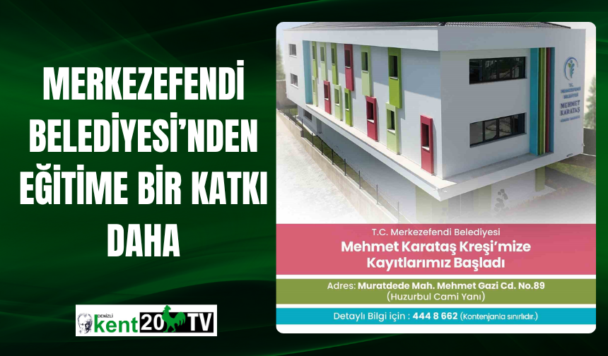 Merkezefendi Belediyesi’nden Eğitime Bir Katkı Daha
