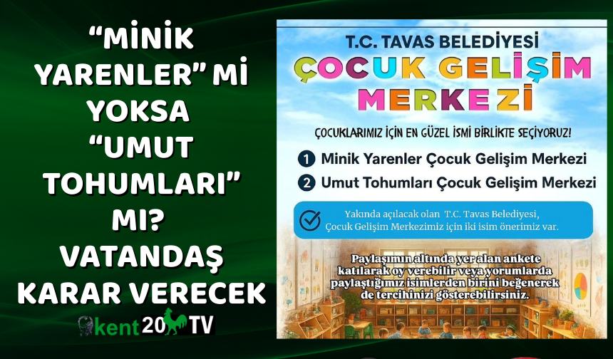 “Minik Yarenler” mi yoksa “Umut Tohumları” mı? Vatandaş karar verecek