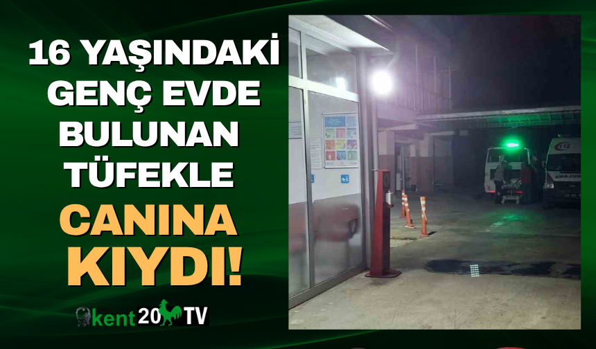 Denizli’nin Kale ilçesinde 16 yaşındaki genç ölü olarak bulundu.