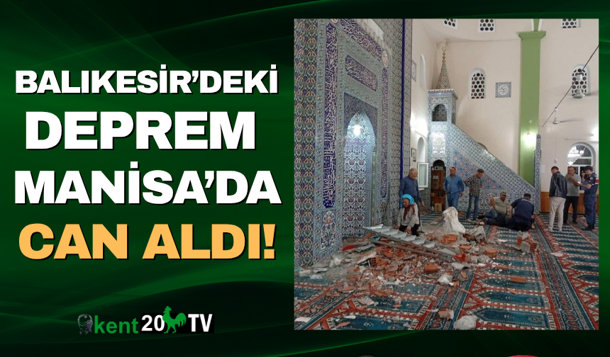 Depremden etkilenden camide bir can kaybı!