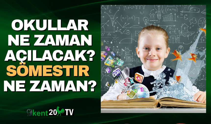 Okullar ne zaman açılacak? İlk ders zili ne zaman çalacak!