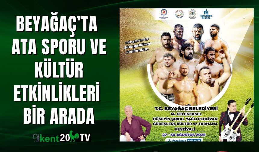 Beyağaç’ta Ata Sporu ve Kültür Etkinlikleri Bir Arada