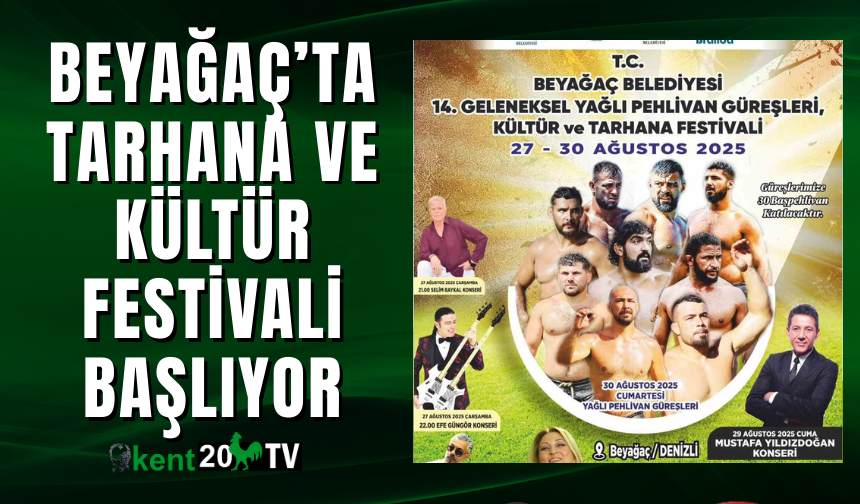 Beyağaç’ta Tarhana ve Kültür Festivali Başlıyor