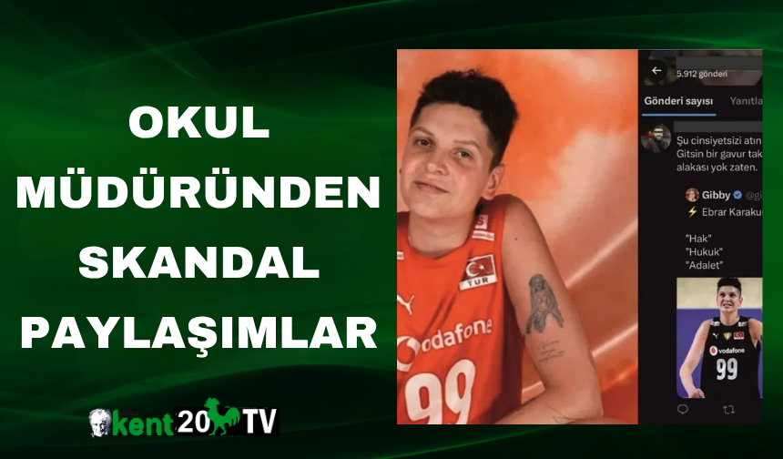 Okul Müdüründen Skandal Paylaşımlar