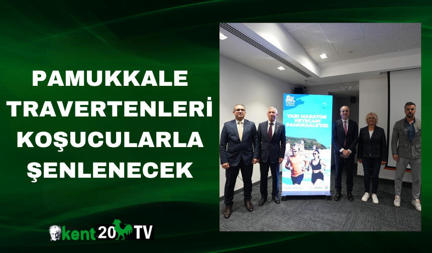 Pamukkale Travertenleri Koşucularla Şenlenecek
