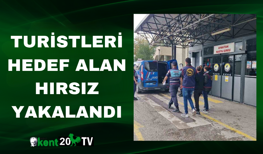Turistleri Hedef Alan Hırsız Yakalandı