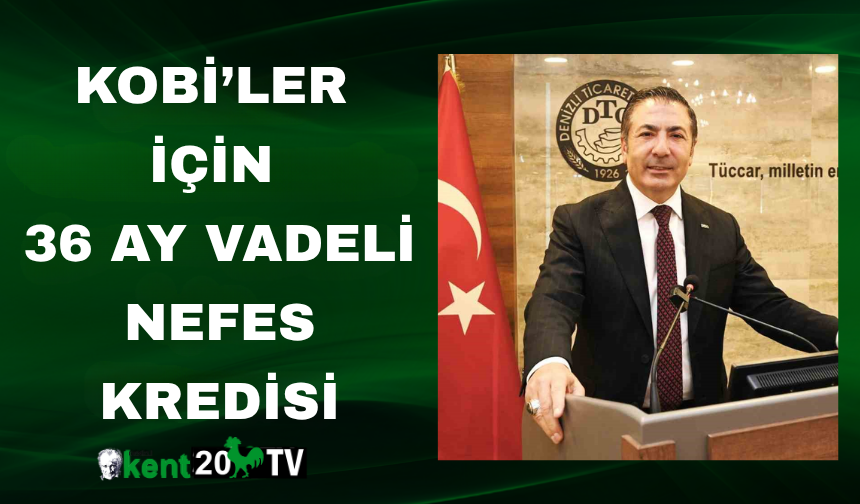 KOBİ’ler İçin 36 Ay Vadeli Nefes Kredisi