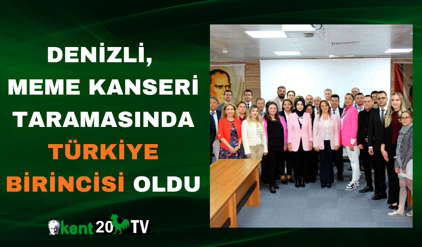 Denizli, Meme Kanseri Taramasında Türkiye Birincisi Oldu