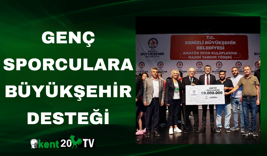 Genç Sporculara Büyükşehir Desteği