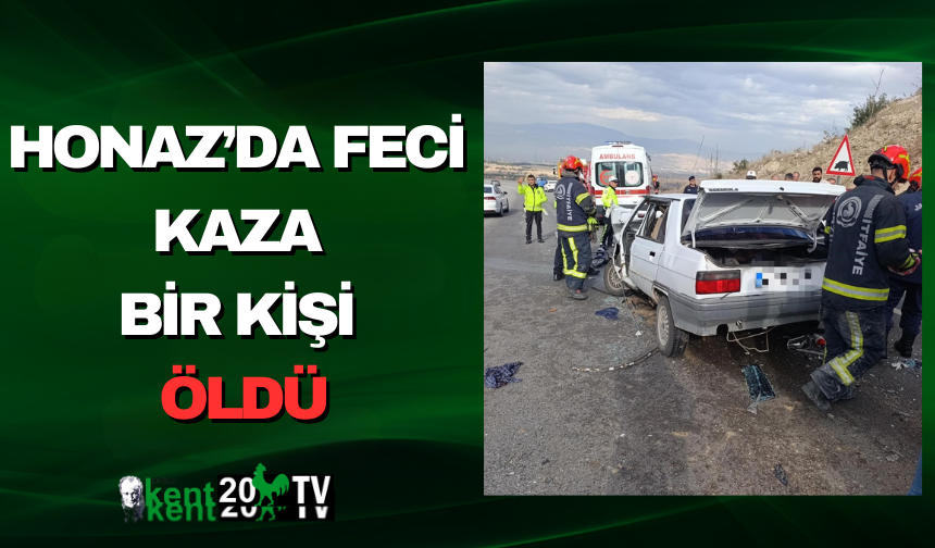 Honaz’da Feci Kaza: Bir Kişi Öldü