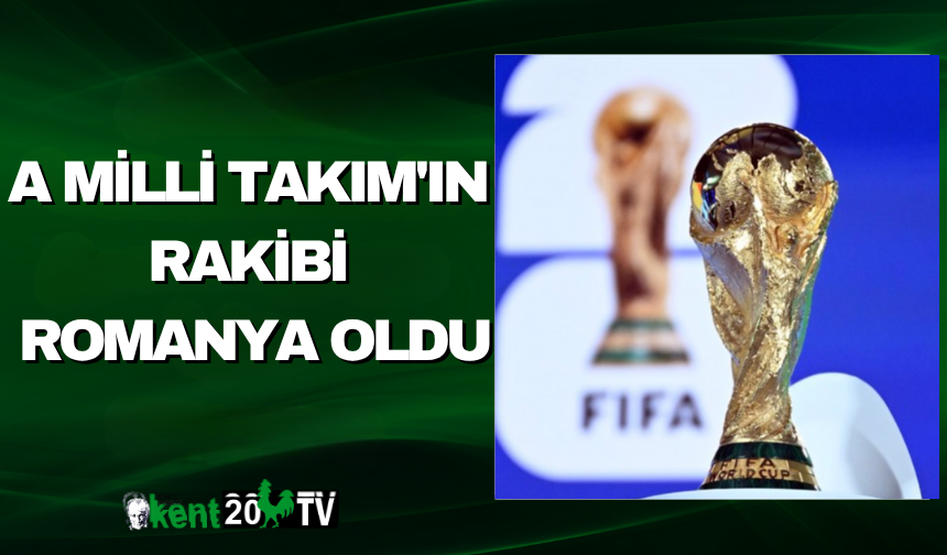 A Milli Takım'ın rakibi Romanya oldu