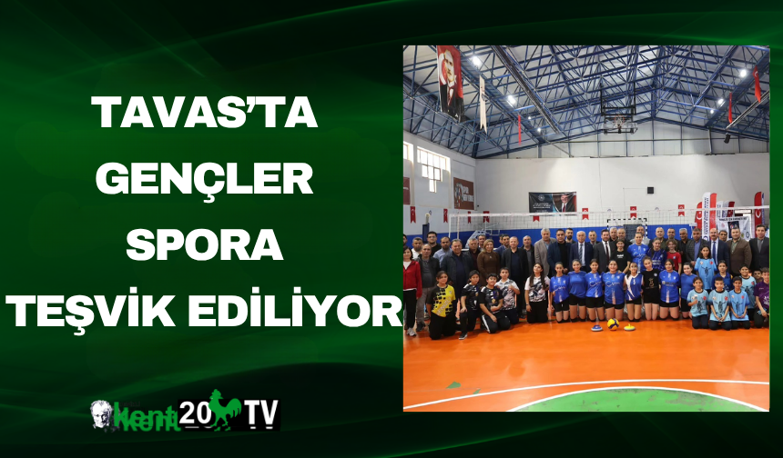 Tavas’ta Gençler Spora Teşvik Ediliyor