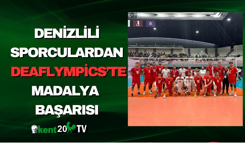 Denizlili Sporculardan Deaflympics’te Madalya Başarısı