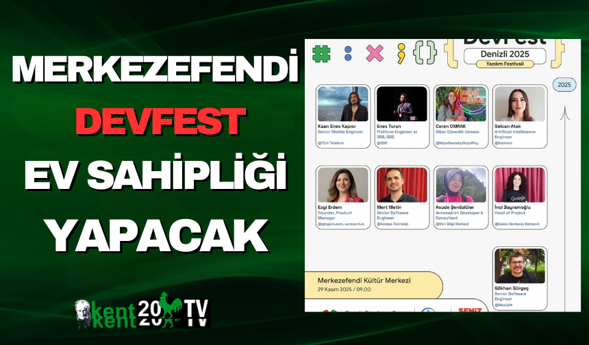 Merkezefendi, DevFest Ev Sahipliği yapacak