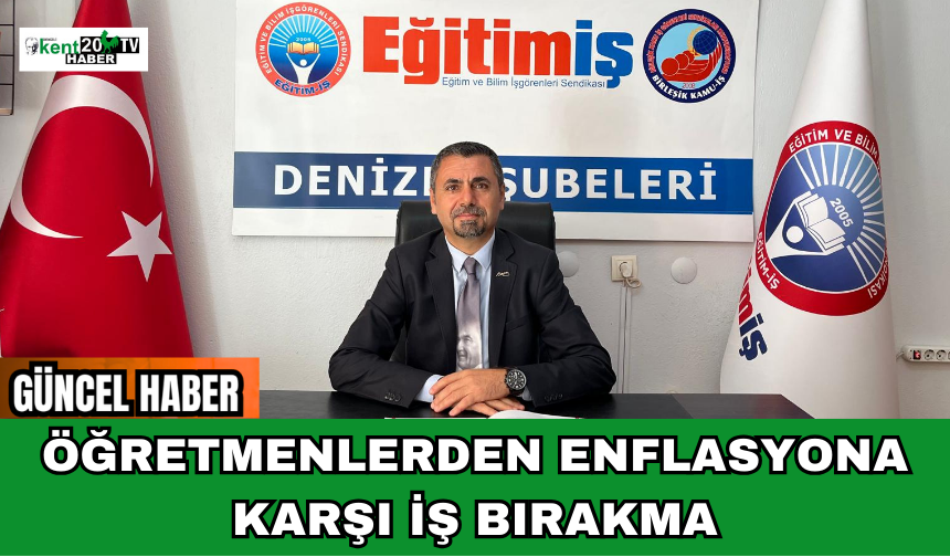 Öğretmenlerden Enflasyona Karşı İş Bırakma