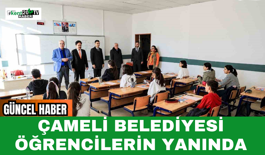 Çameli Belediyesi Öğrencilerin Yanında