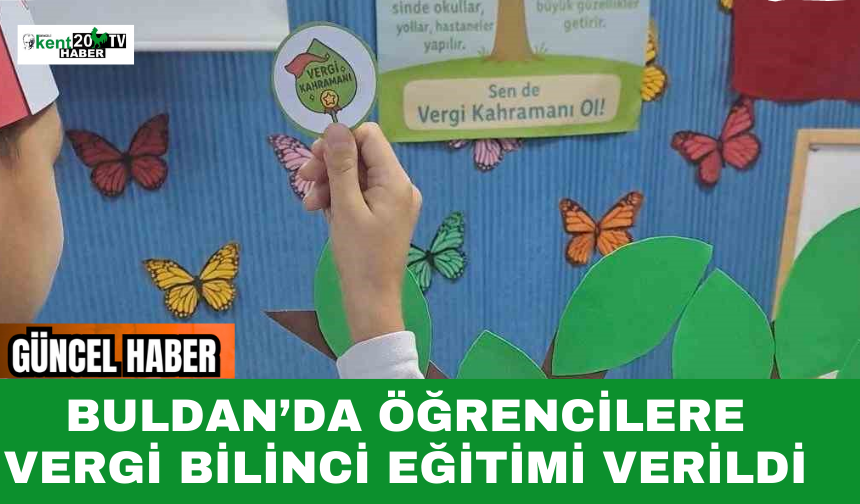 Buldan’da Öğrencilere Vergi Bilinci Eğitimi Verildi