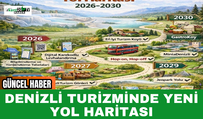Denizli Turizminde Yeni Yol Haritası